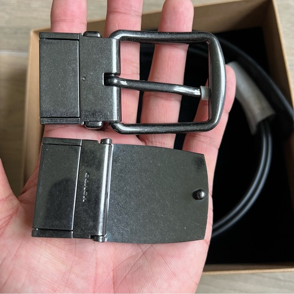 Boxed Plaque And Harness Buckle Cut To Size Reversible Belt, 38 Mm - Picture 6 of 8